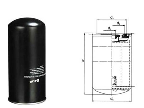 旋裝機油濾清器1
